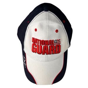 Dale Jarrett #88 National Guard Hat Winners Circle Blue NASCAR